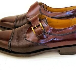Mezlan Italian leather Monk Strap